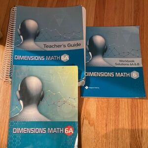 Singapore Math Dimensions Math 6A & 6B Set